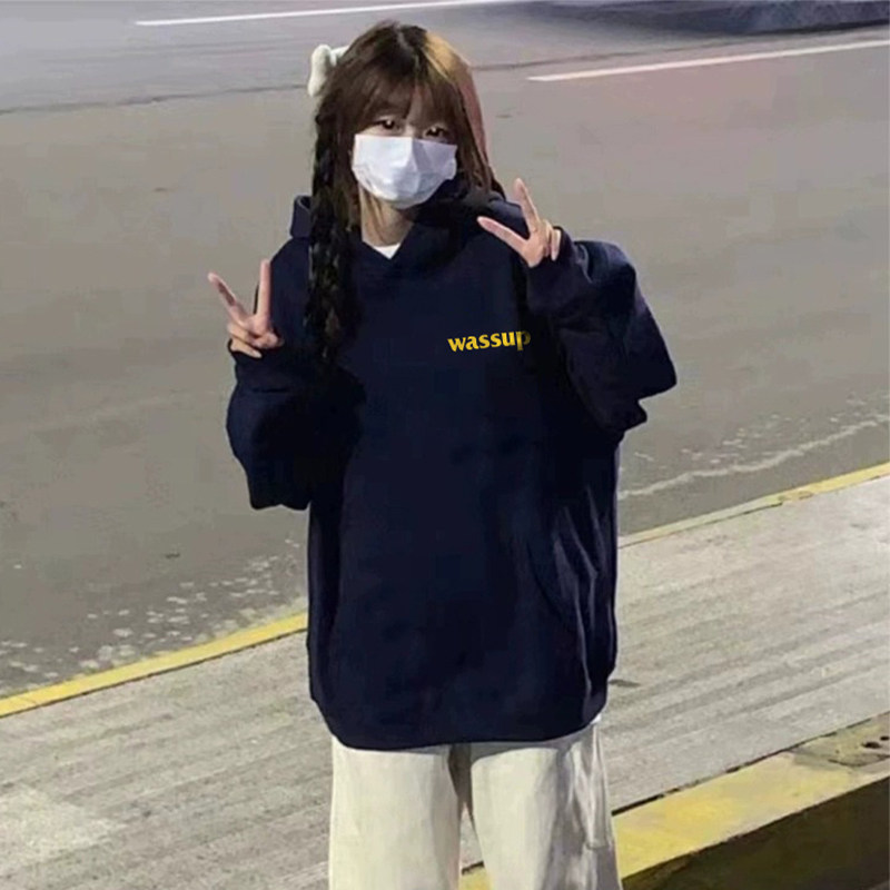 连帽卫衣国潮重磅WASSUPHEODS