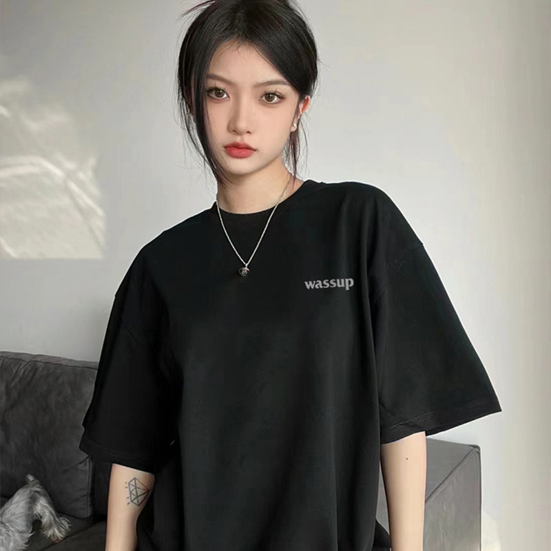 WASSUPHEODS纯棉基础款短袖