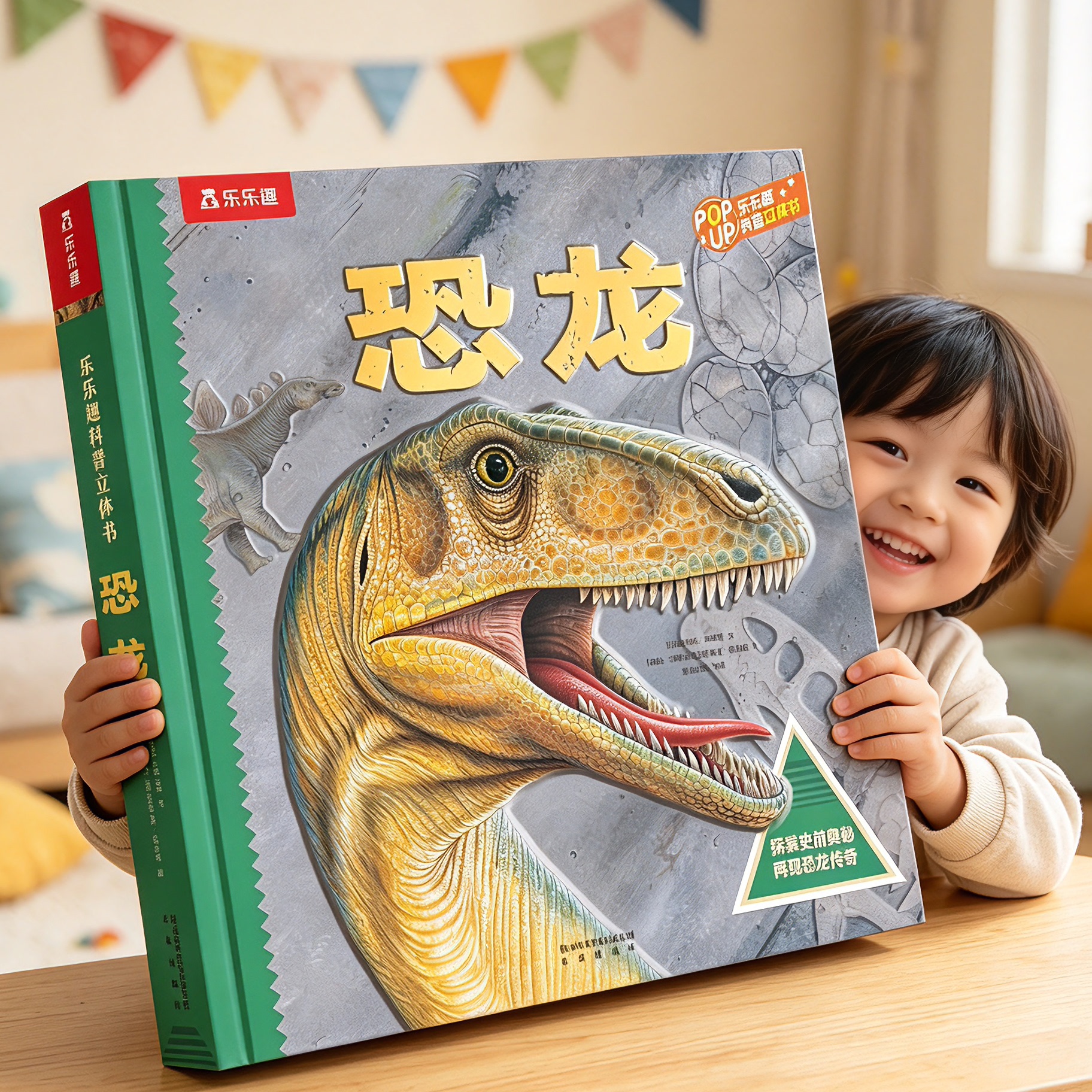 【大开本】恐龙3D立体书百科全书