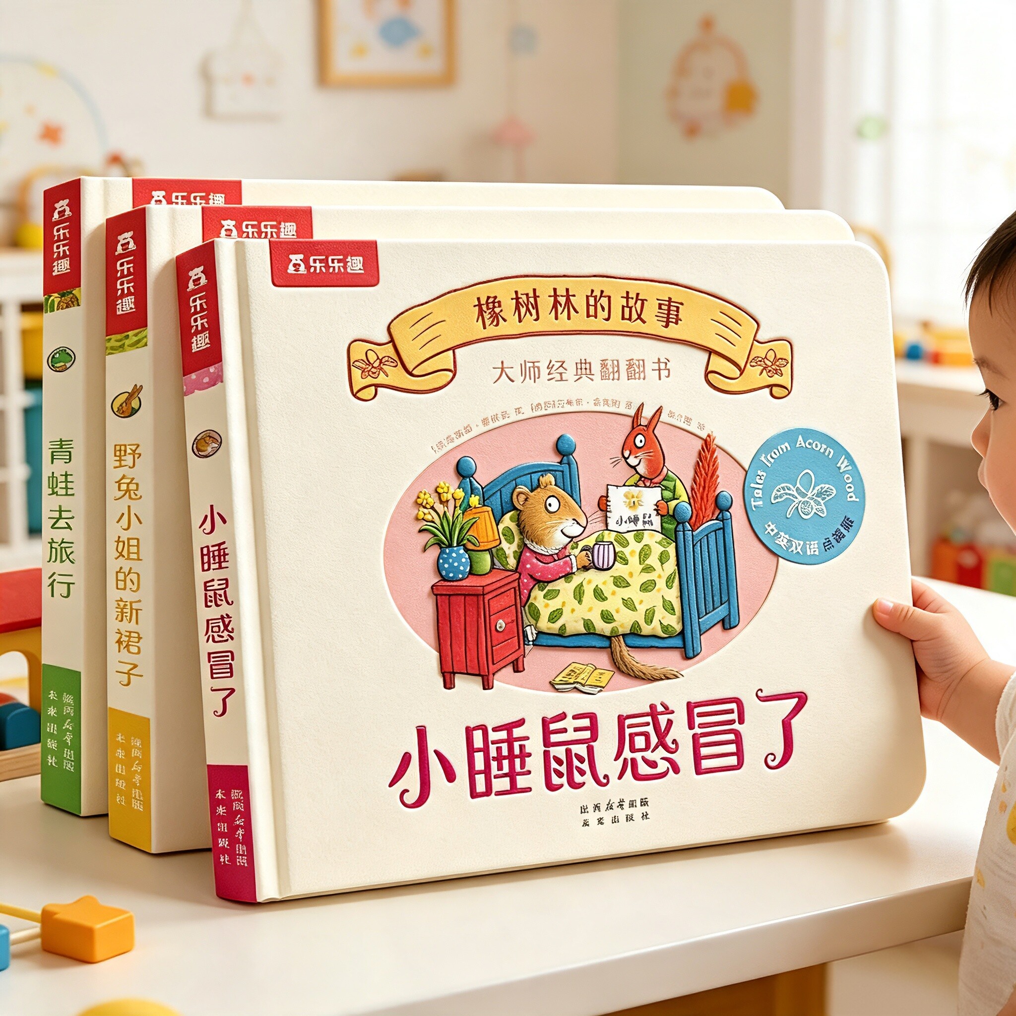 橡树林的故事0-3岁宝宝早教绘本
