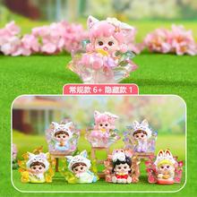 灵动狐狸青丘九尾狐第二弹带灯大号盲盒摆件装饰品景点纪念品