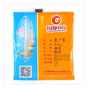 国强 太子参 小袋中药饮片中药材药厂抓配官方直销旗舰店