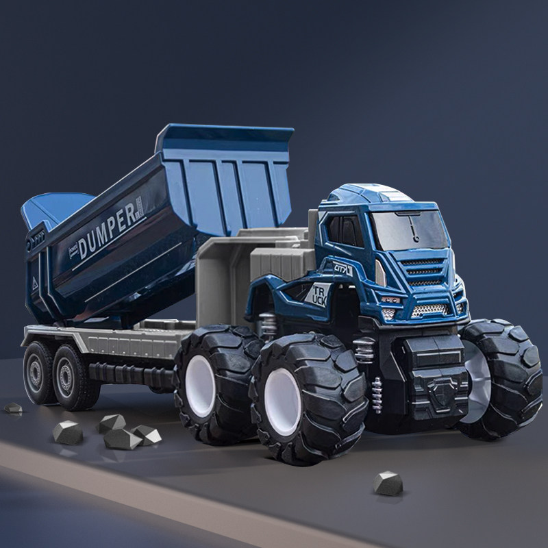 合金翻斗车儿童玩具车