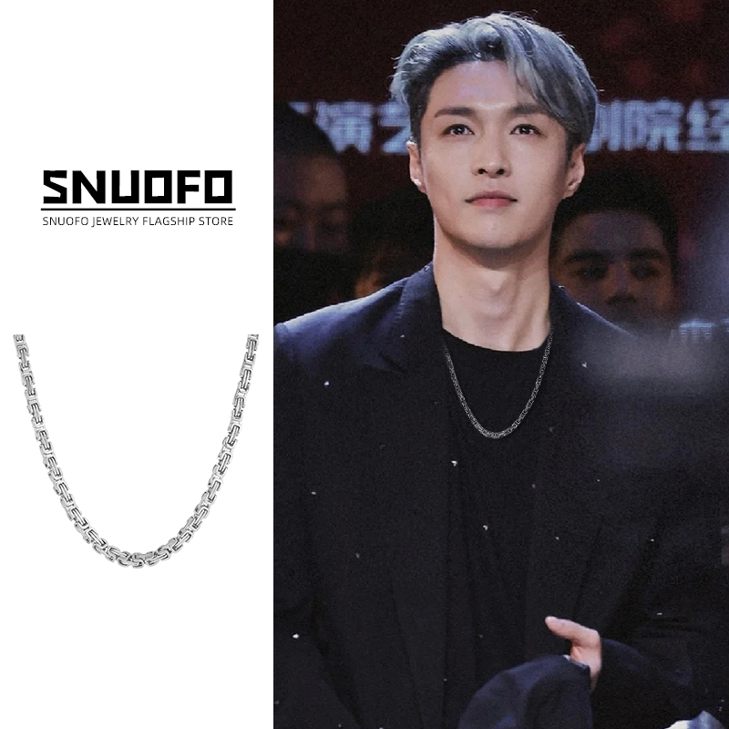 美式项链潮流小众素链