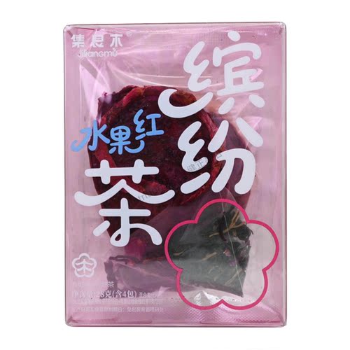 集良木缤纷水果红茶独立小包便捷开袋即泡休闲美味正品保证28g/盒