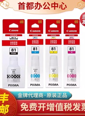 佳能原装GI81墨水G1820 G2820 G2860 G3820 G3860 G3870打印机