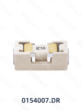 原装力特0154007.DR贴片快断一次性保险丝1808带座熔断器FL7A125V