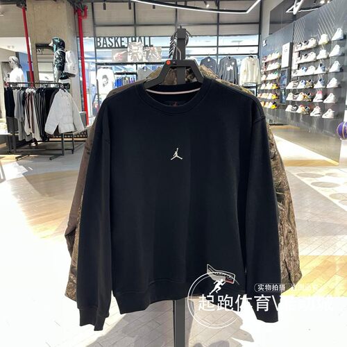 耐克男Jordan经典针织圆领卫衣