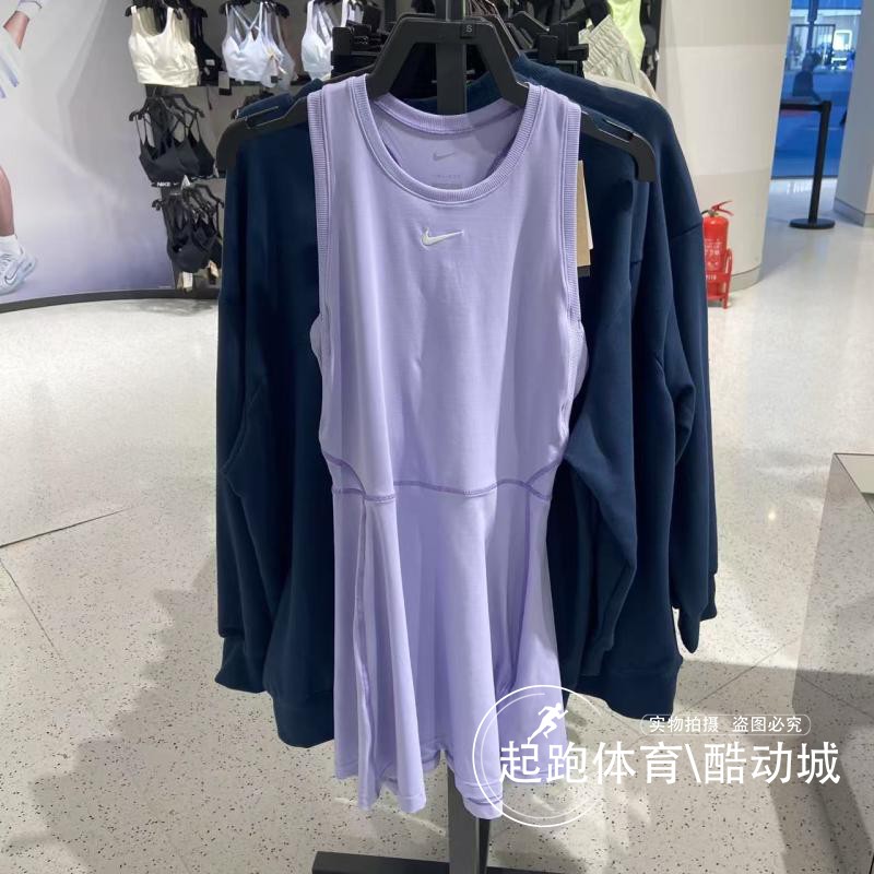 耐克女速干百搭网球运动连衣裙