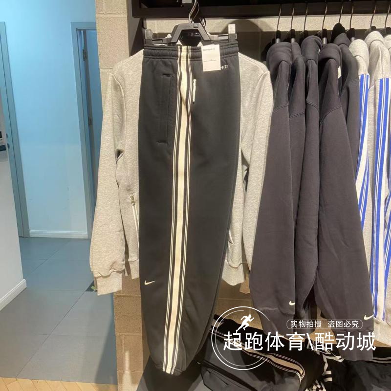 耐克男子加绒保暖运动休闲长裤