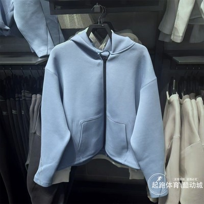 耐克男针织连帽宽松健身外套