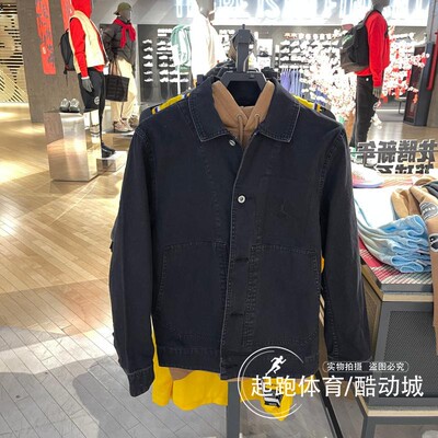 耐克男翻领时尚休闲夹克外套