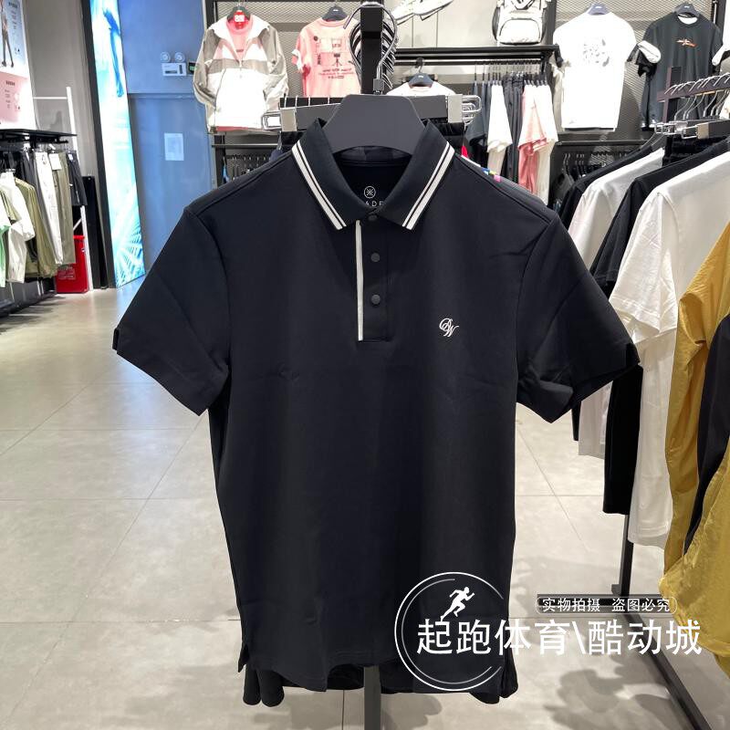 李宁男子韦德系列2025夏新款速干凉爽冰感舒适短袖POLO衫 APLV007