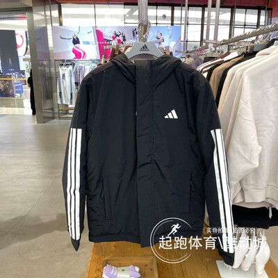 阿迪达斯男拒水防风保暖棉服外套