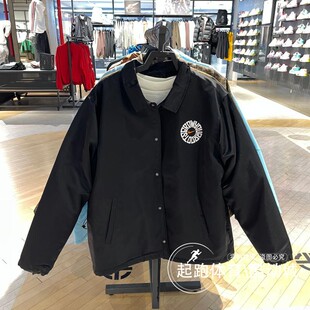 Nike耐克男子2026春新款 百搭印花保暖运动休闲翻领夹克外套IR0108