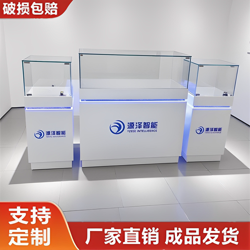 定制木质烤漆展示柜玻璃收藏柜台