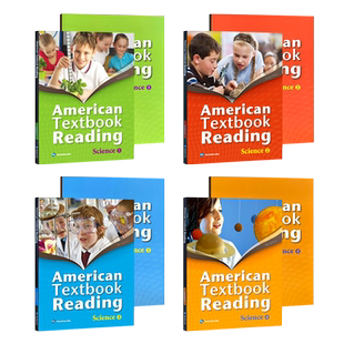 【原版】美国小学自然科学教材 American Textbook Reading Science 1/2/3/4级 进口少儿英语自然科学书籍 提高学生阅读理解能力