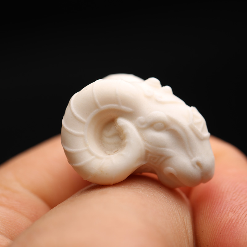 鹿角雕刻文玩配饰配饰散珠