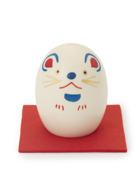 现货 日本 中川政七商店 卯三郎传统工艺品 手工木偶摆件 子鼠