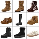 【清仓降价卓诗尼加绒靴子】秋冬长短靴棉鞋特价处理