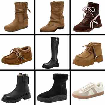 卓诗尼秋冬长靴短靴棉鞋棉靴雪地靴特价实付69元到手包邮