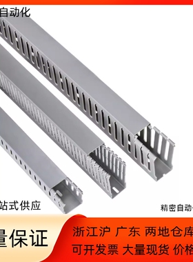 工业线槽AA-4565 5050 5080 50100 6040 6060 6080-S M L 配线槽