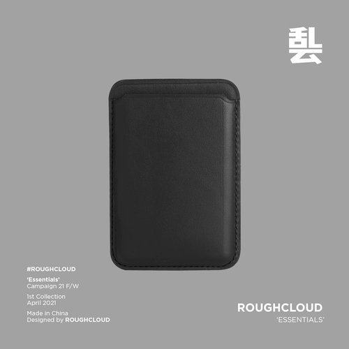 Мощный черный мобильный телефон, клейкий ультратонкий картхолдер