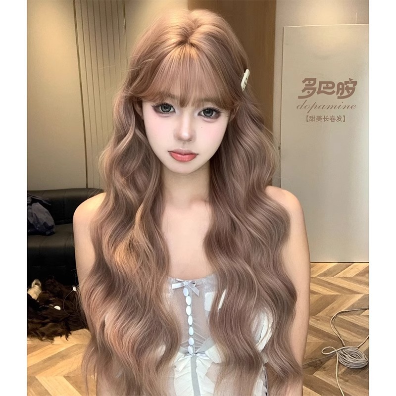 【多巴胺】科尼假发女长发气质修饰自然女团风氛围感长卷发全头套