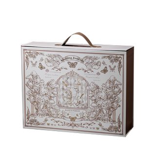 乐本·蝴蝶少女教师节母亲节38礼盒空盒欧式复古伴手礼品盒大号盒