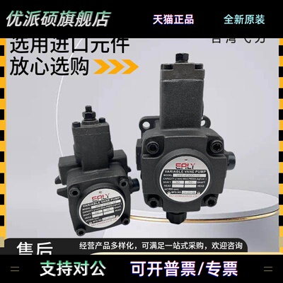 EALY台湾弋力 VPEA-F20D-10 40 30 7T 9T A B C 12 15 变量叶片泵