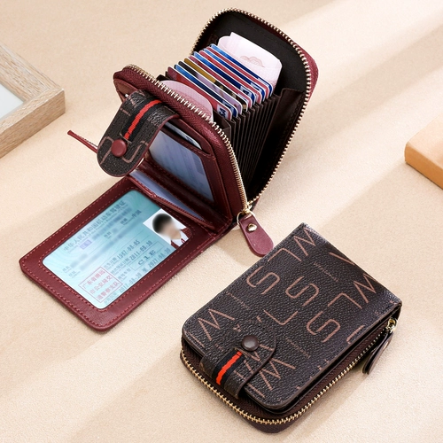 Картхолдер для водительских прав, изысканная сумка через плечо, высококлассный орган, универсальный маленький комплект, вместительный и большой бумажник