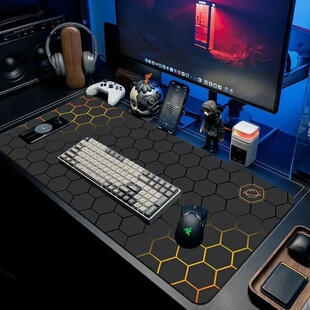ROG败家之眼鼠标垫加厚细面控制滑鼠垫子超大电竞办公FPS游戏专用