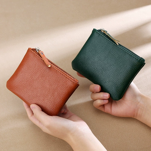 Ультратонкая маленькая сумка клатч, картхолдер, короткий кошелек, маленькие универсальные монеты, ключница