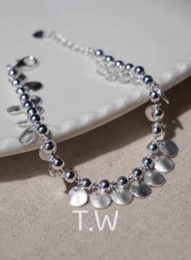 925银民族风流苏手链女