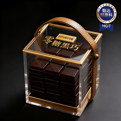【全网热卖100w】100%黑巧克力