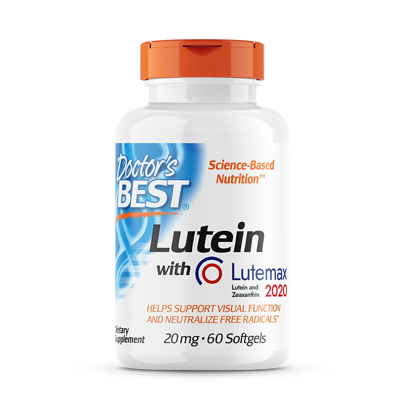 Doctor'sBest叶黄素20mg60粒