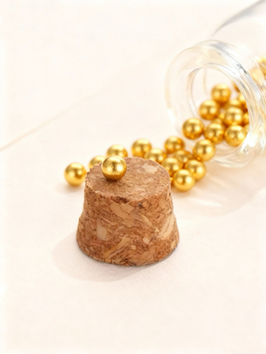 【柒星金珠】黄金金珠足金999转运珠支持火烧999黄金送礼黄金送礼