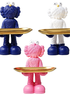 欧梦境艺树脂轻奢客厅芝麻公仔