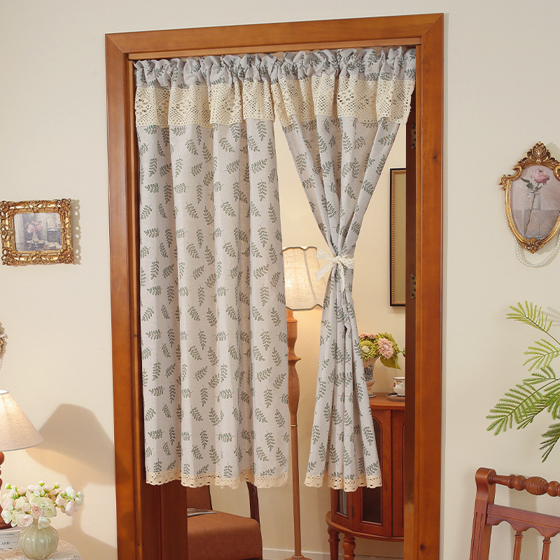 免打孔门帘隔断帘卧室房间家用宿舍厕所门口双开门遮挡帘挂帘帘子