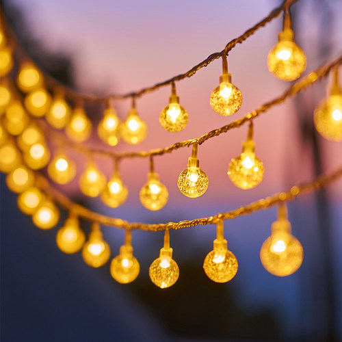 led星星灯圣诞装饰生日布置房间