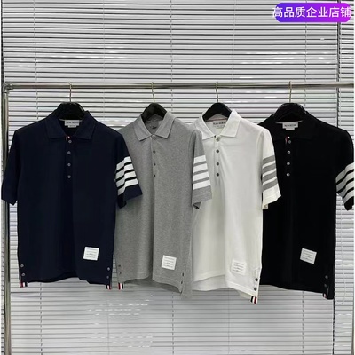 TB短袖t恤polo衫四杠短袖翻领