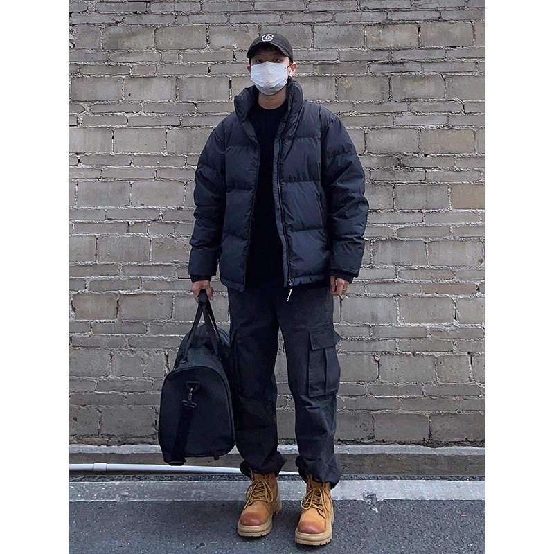 特大码300斤cleanfit黑色面包服