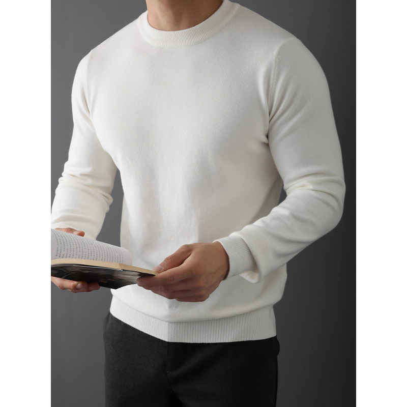 大码300斤羊毛混纺圆领针织衫长袖t恤保暖白色打底毛衣冬男显肌肉,男装,针织衫/毛衣,淘宝优惠券,粉丝福利购,淘宝优惠卷