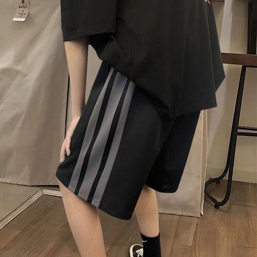 大码300斤休闲裤子男女夏季潮流
