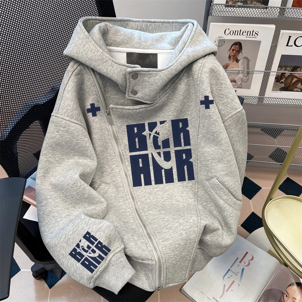 特大码300斤秋冬加绒连帽卫衣