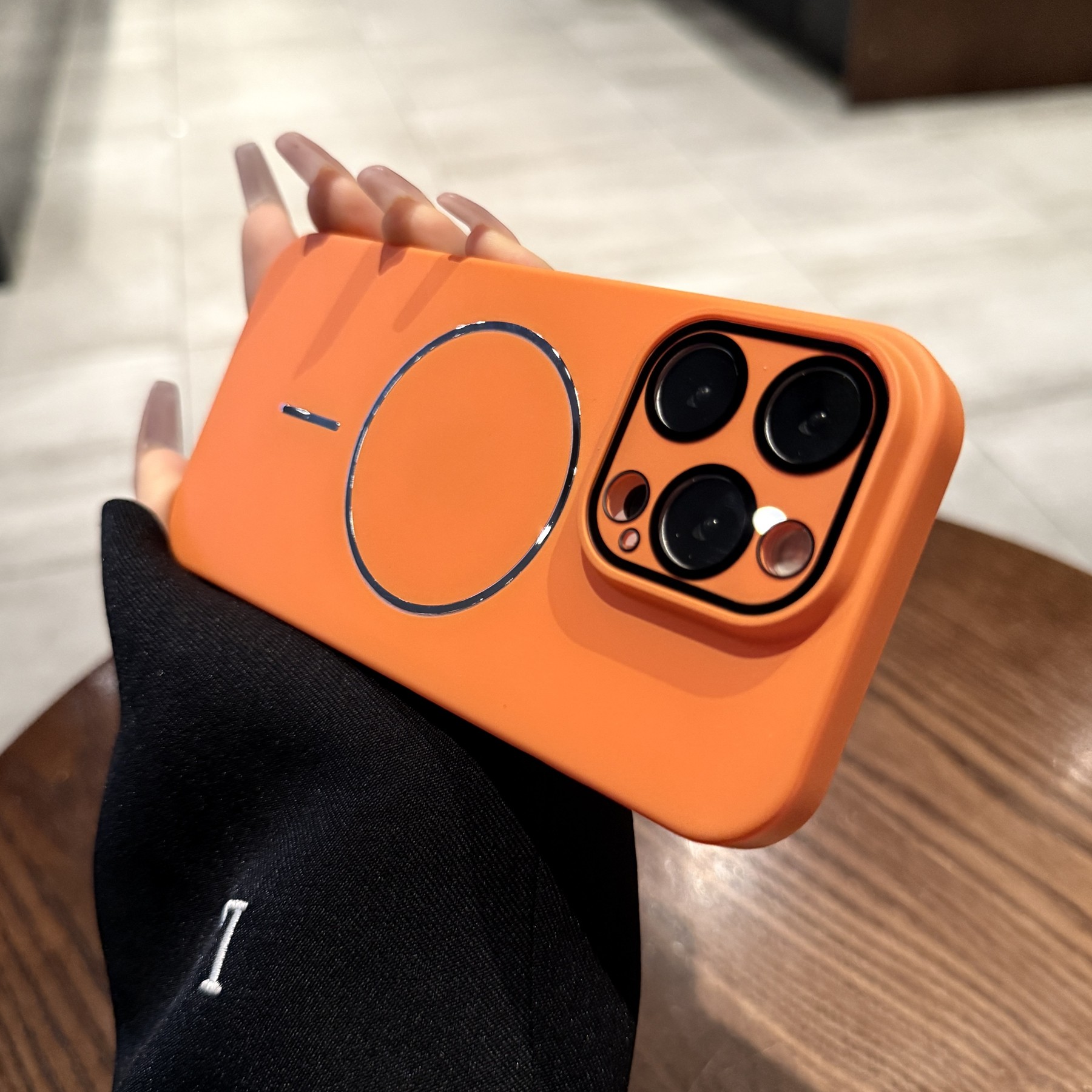 超薄磨砂适用苹果17promax手机壳磁吸充电iphone16pro新款细圈15p全包镜头膜14高级感13橙色Magsafe保护套Air,3C数码配件,手机保护套/壳,淘宝优惠券,粉丝福利购,淘宝优惠卷