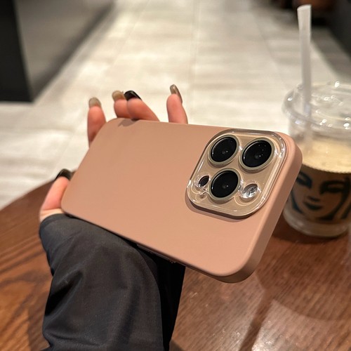 适用iphone美拉德肤感磨砂手机壳