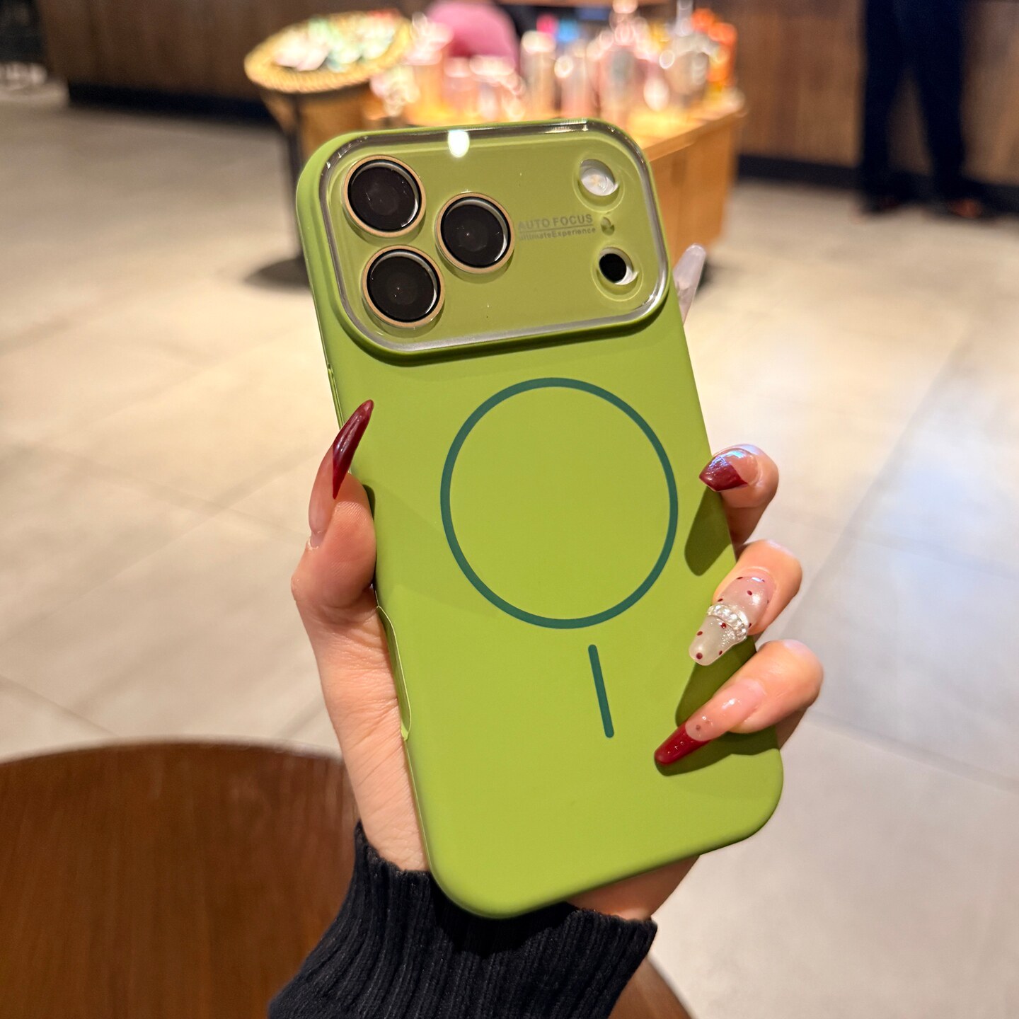 Magsafe磁吸适用iphone17苹果17promax手机壳16pro豆蔻绿色液态硅胶15新款大视窗镜头膜14情侣全包保护套男女