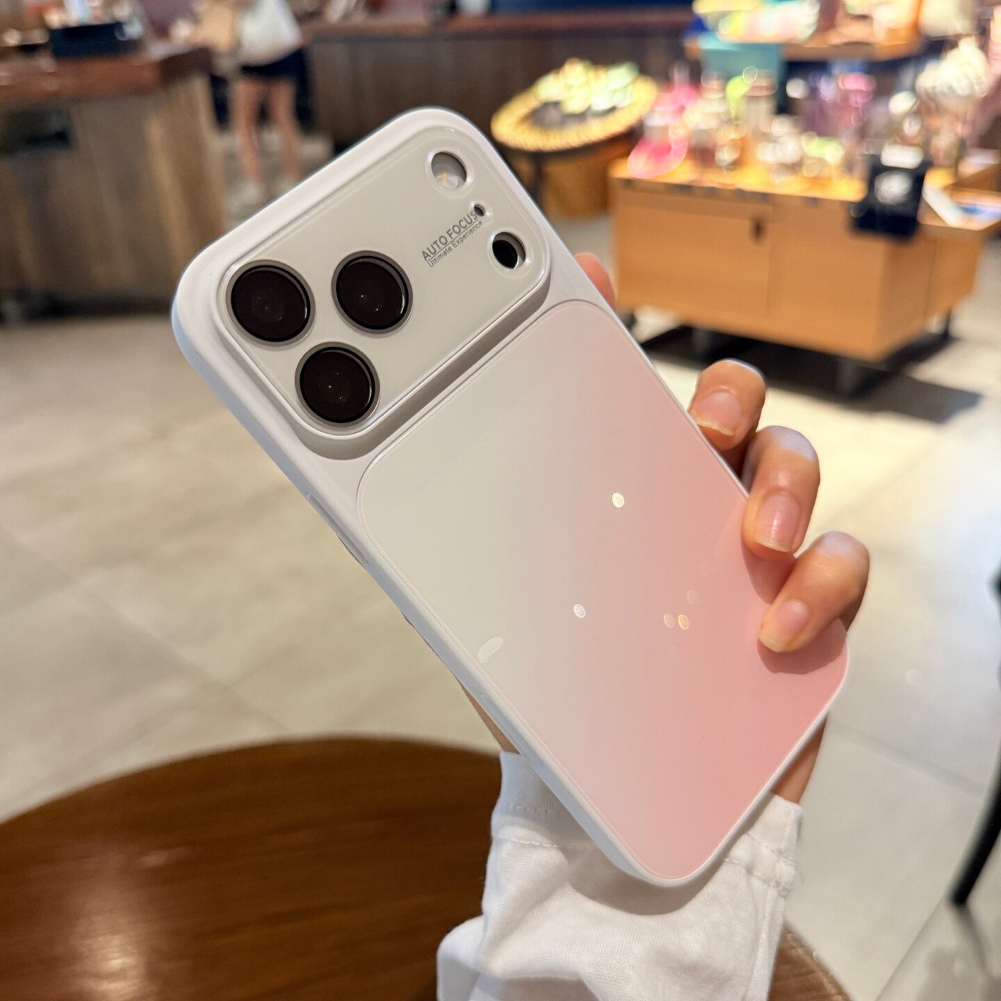 珍珠白渐变色秒变17适用iphone17ProMax手机壳苹果16pro高级感新款15情侣13全包镜头膜14pm玻璃防摔12保护套