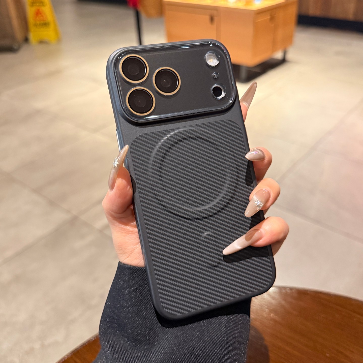 碳纤维纹素皮适用iphone17苹果17pro手机壳16promax新款Magsafe磁吸充电15全包镜头膜14高级感黑色13保护套男,3C数码配件,手机保护套/壳,淘宝优惠券,粉丝福利购,淘宝优惠卷